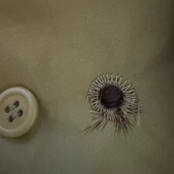 Crown Cap Green and Brown Winter Aviater Style Rabbit Fur Hat - Picture 8 of 12